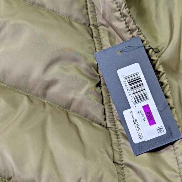 Kenneth Cole Petite Faux-Fur-Trim Hooded Puffer Coat Size PXX / 00 (MSRP $285) - Picture 7 of 8